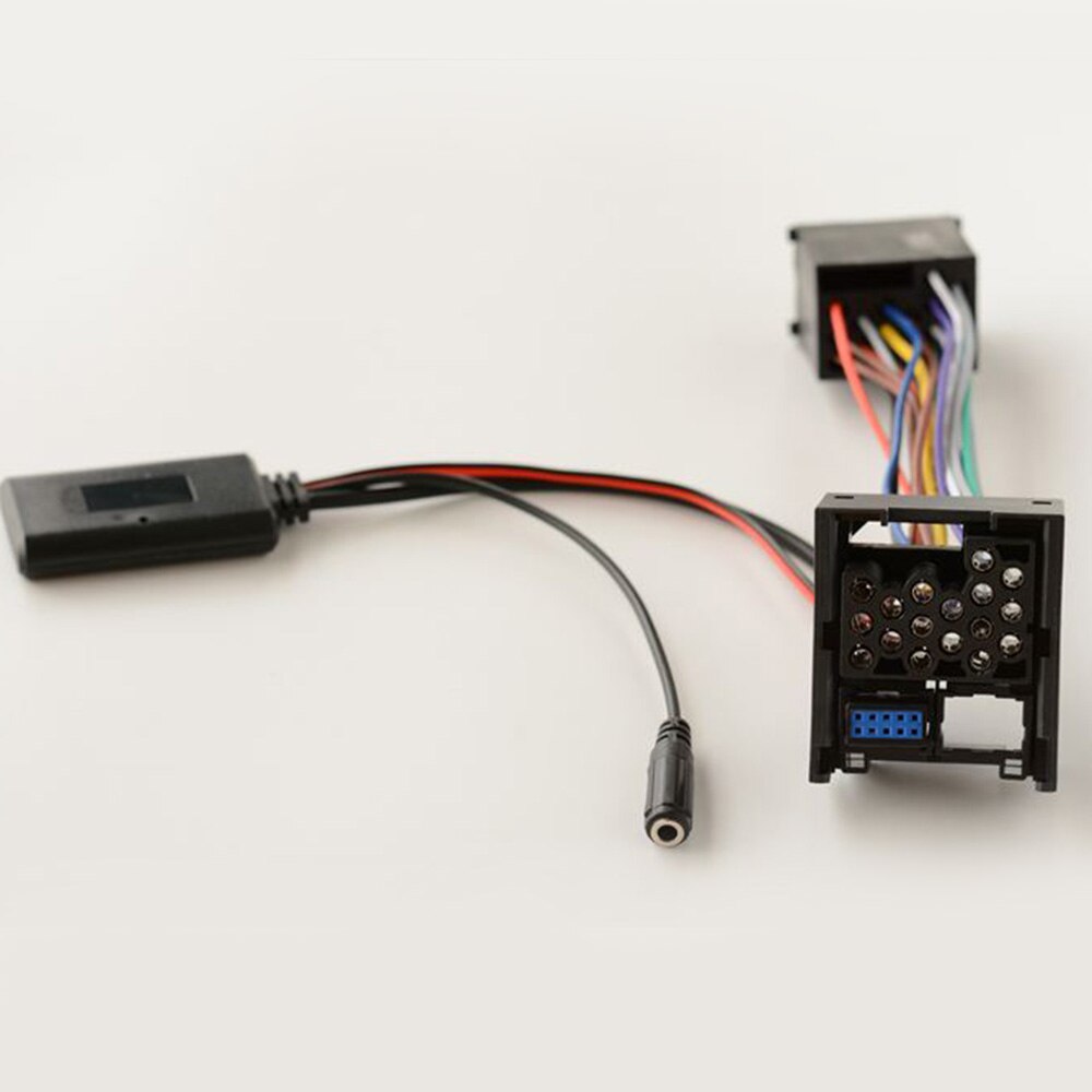 5-12v bluetooth adapter 5.0 aux in tillbehör cd för bmw  e46 3 series