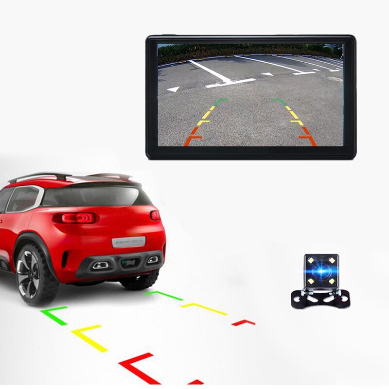 Anfilite 7 inch capacitief scherm vrachtwagen gps navigator  ce 6.0 256m 8gb bluetooth avin 800 mhz voertuig auto gps 3d navigatie