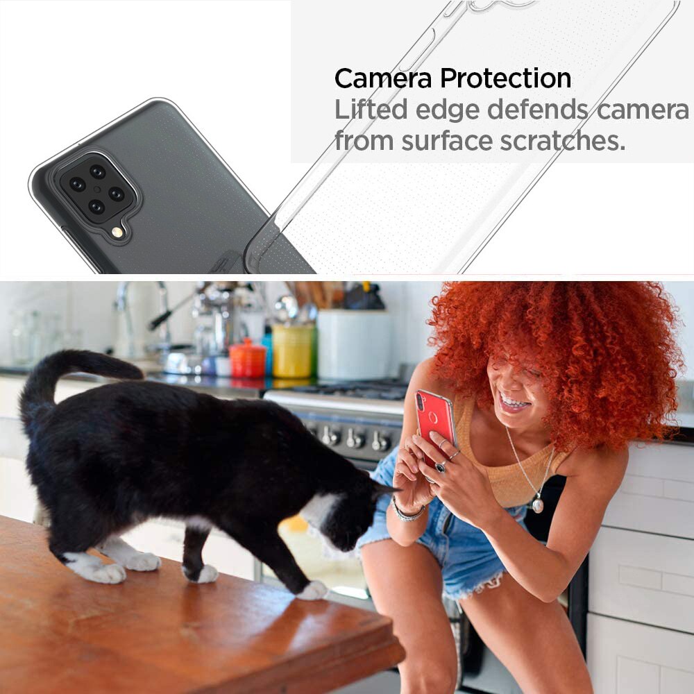 Custodia per Samsung galassia M12 custodia morbida per paraurti in silicone trasparente TPU per Samsung galassia A12 coperchio posteriore trasparente
