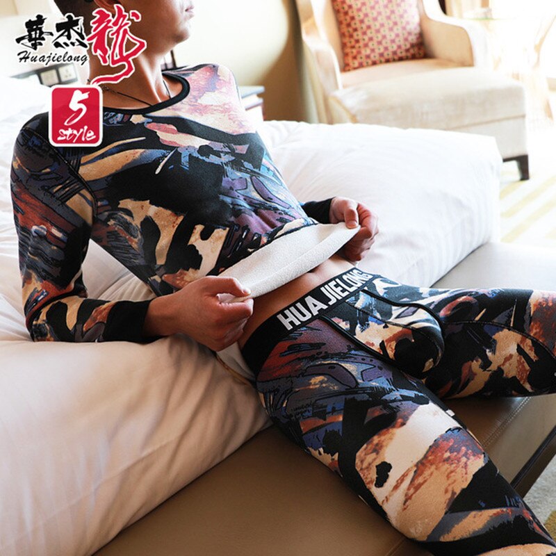 Leggings thermiques longs pour hommes, sous-vêtements pour hommes