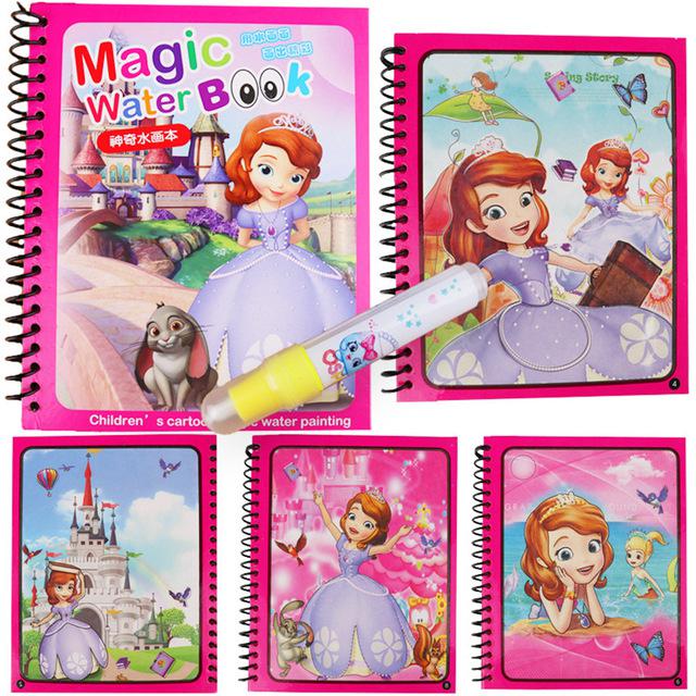 Cartoon Magie Wasser Zeichnung Buch Färbung Malerei Montessori Spielzeug Für Kinder Magic Pen Zeichnung Bord Eduactional Kinder: I