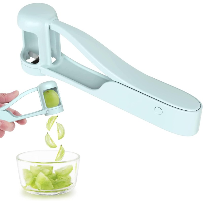 Northogo 2 stuks fruit- en tomatenpeeler, kersensnijder, draagbare snijder, fruitsnijder voor kers, creatieve gadgets