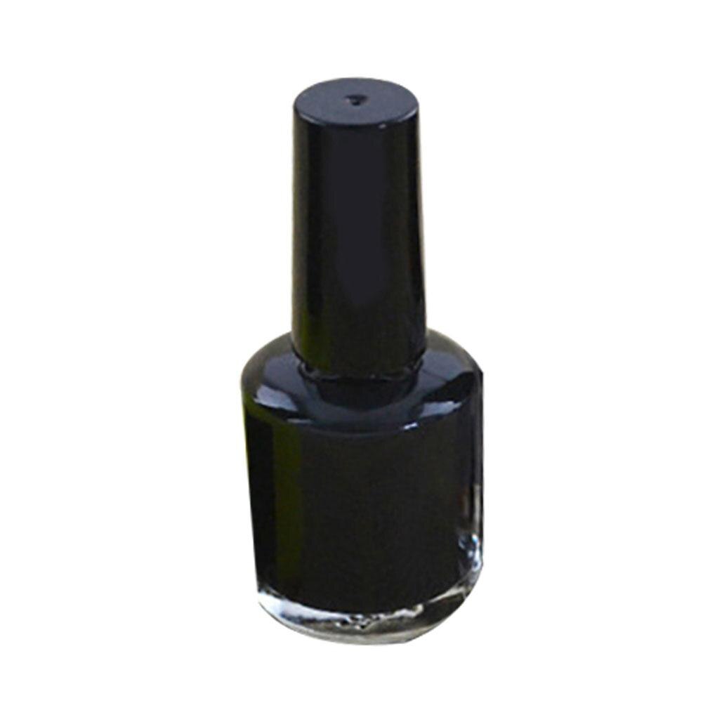 Boya flotante de pesca de 7 ml, reparación líquida fluorescente, indicador de pintura artesanal, aparejos, accesorios de herramientas de pesca: Negro