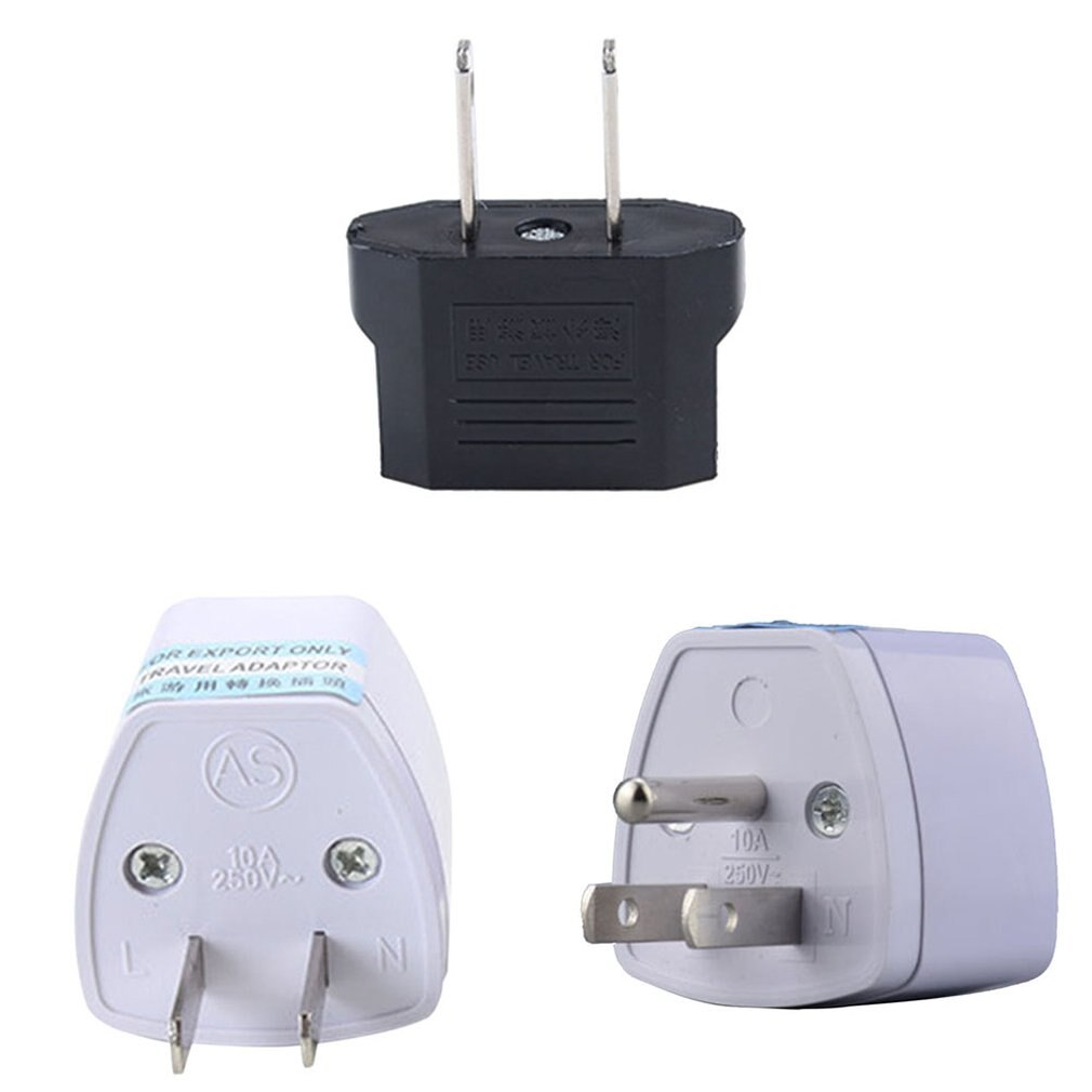 Draagbare Size Universal Us Power Socket Plug Travel Muur Ac Power Charger Outlet Adapter Converter Socket