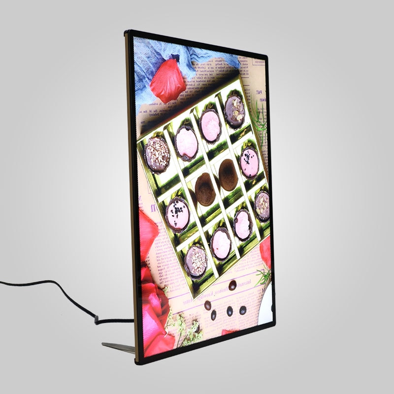 light poster frame backlit menu boards slim menu light box