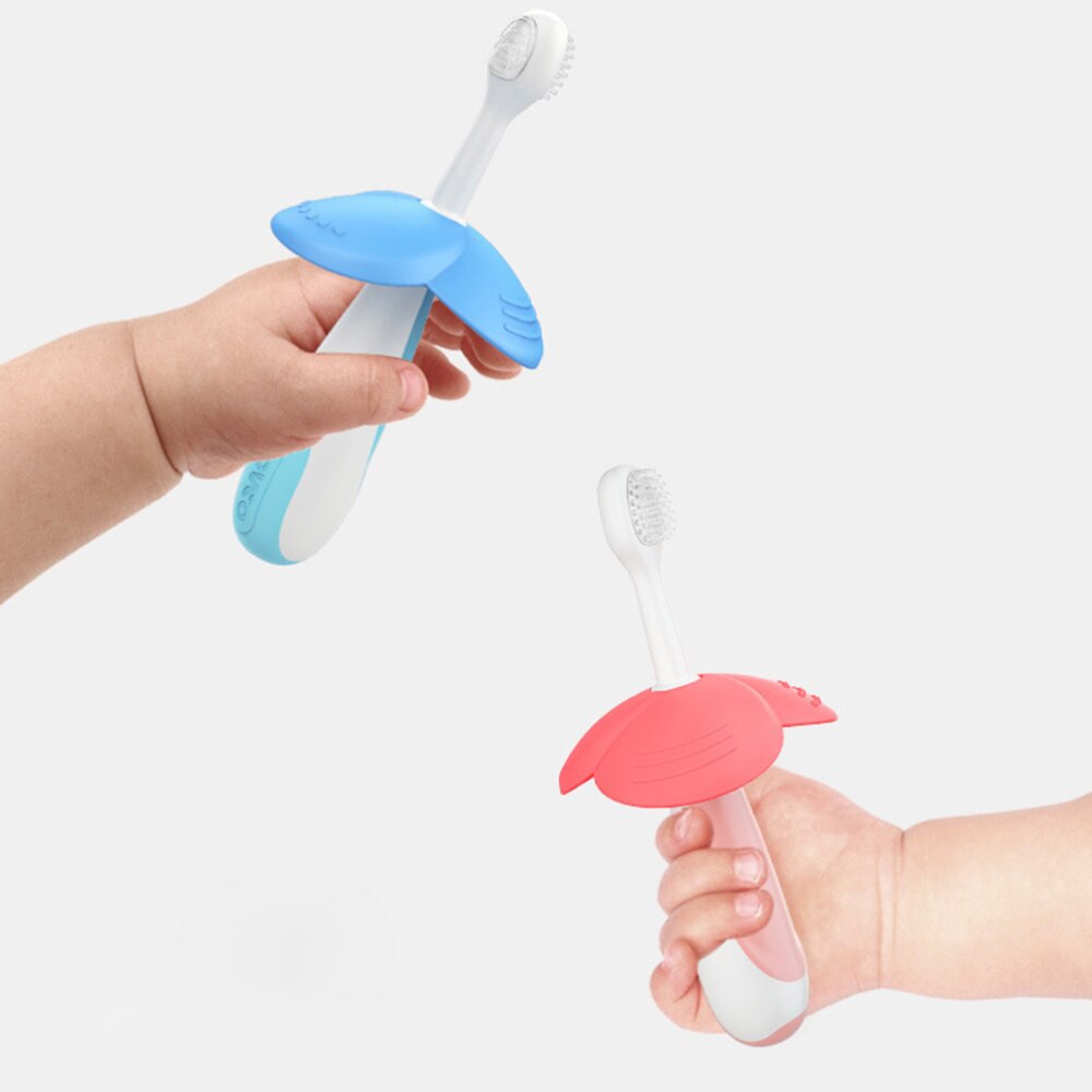 1 pc silicone escova de dentes do bebê para crianças em casa bebê infantil
