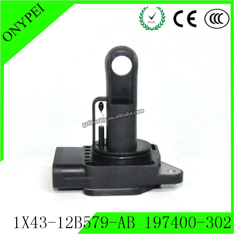 1X43-12B579-AB 197400-3021 Mass Air Flow Meter Sensor For Land Rover LR2 LR3 Jaguar XJ8 XJR 1X4312B579AB 1974003021