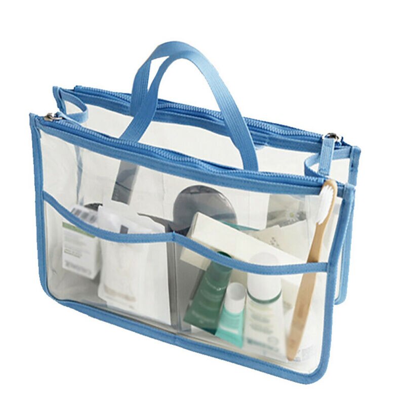 Lokale voorraad dames transparante handtas schoudertas doorzichtige gelei portemonnee clutch plastic
