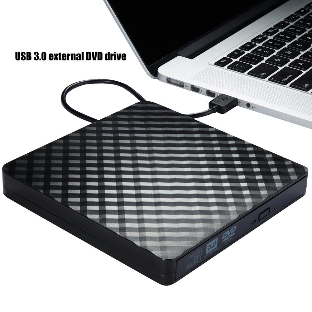 Unidad óptica externa USB 3,0 para ordenador portátil, unidad de DVD externa de alta velocidad para PC, reproductor de DVD
