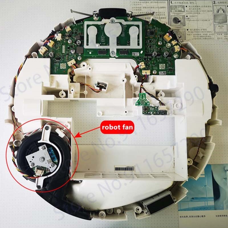 Para Original Xiaomi Mijia 1C STYTJ01ZHM Motor ventilador de ventilación piezas de repuesto Robot aspirador Motor barredora Accesorios
