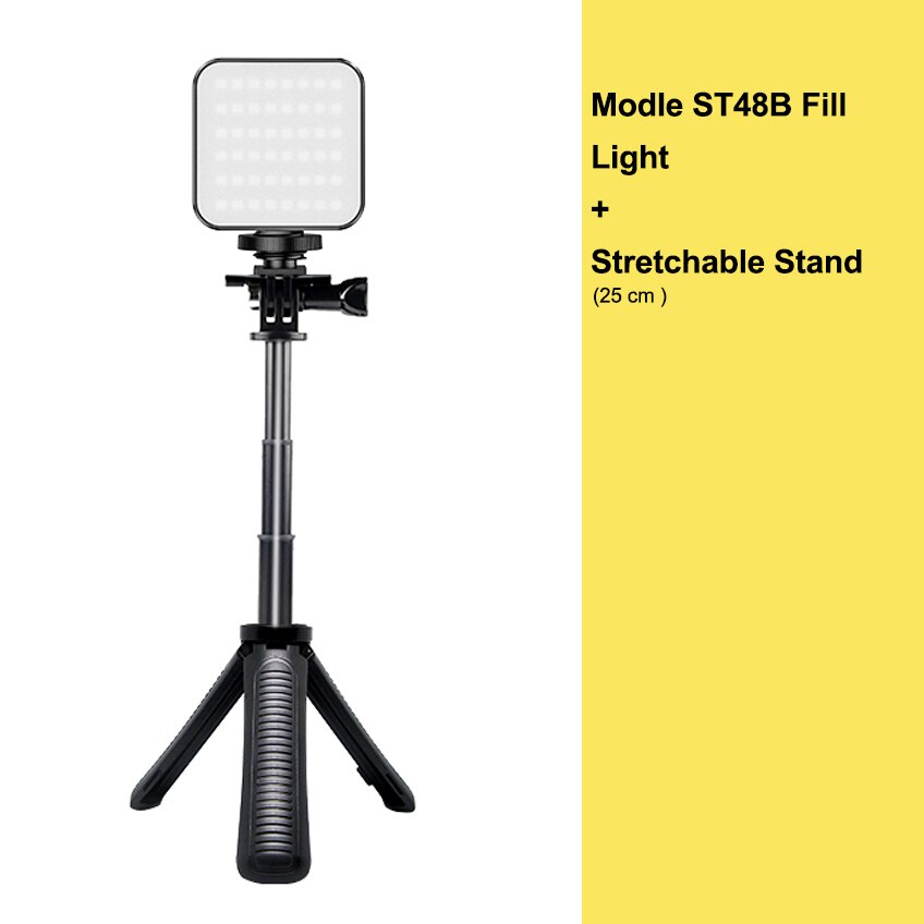 Mini Warm Cold Fill Light Live Led Light Tripod For Video Photographic Lighting Photography Vlog Photo Living Selfie 2000Ahm: 5