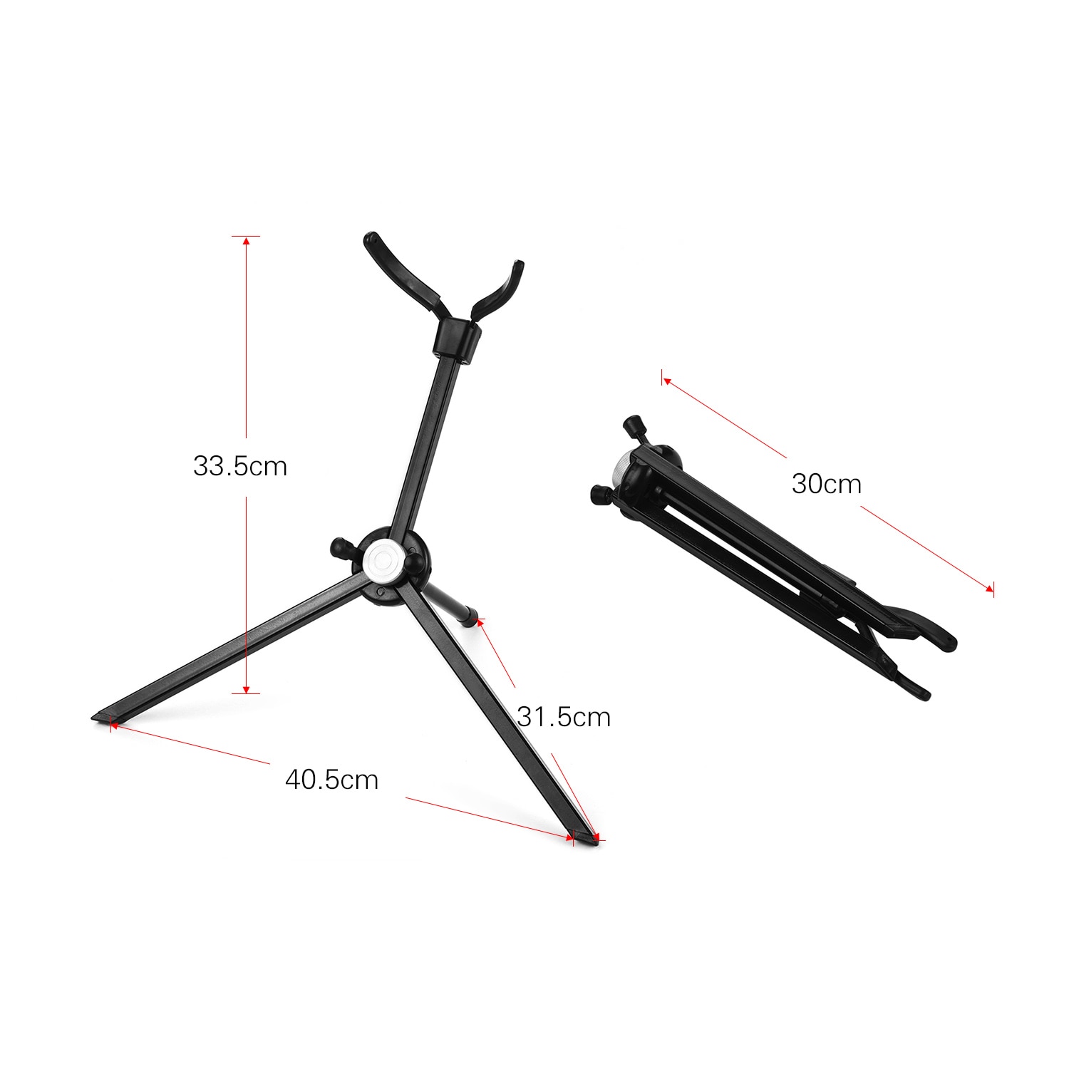 Foldbar rørformet folde saxofon stativ stativ holder alt tenorsax stativ saxofon dele &amp; tilbehør