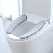 38 x 11cm toilet sædeovertræk varmere hukommelse toilet sæde pude skum vaskbar toilet sæde pad varmere pad