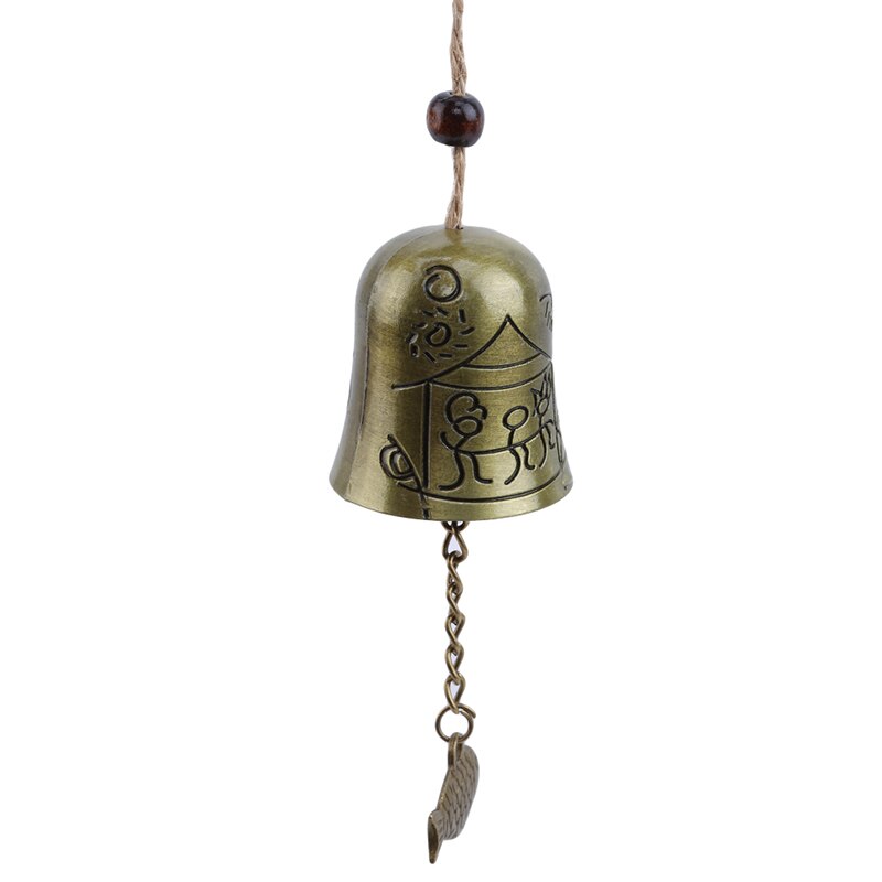 Blessing Bell Luck Feng Shui Bell Blessing Good Luck Fortune Hanging Wind Chime Decorative Pendant