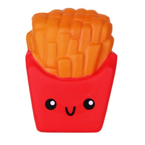 Cute Soft White Seal Stress Relieve Squeeze Healing Toy Adult Kids: Red