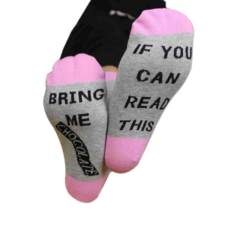 Sportstrumpor kammade bomullsstrumpor sportstrumpor brevtryck för män och kvinnor sportstrumpor