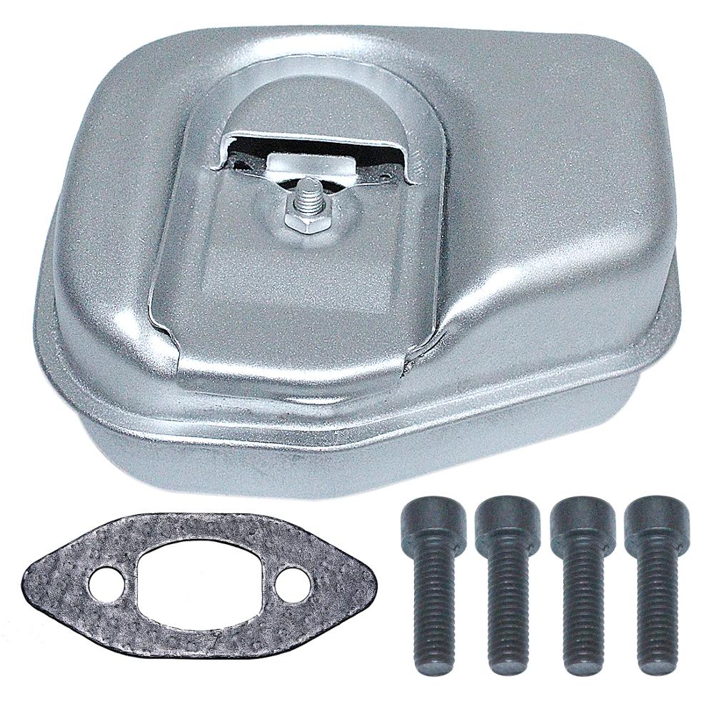 Ljuddämpare avgaspackningsbultar kit för husqvarna 235 236 240 235e 240e jonsered  cs 2234 2238 motorsåg byt ut 545008026