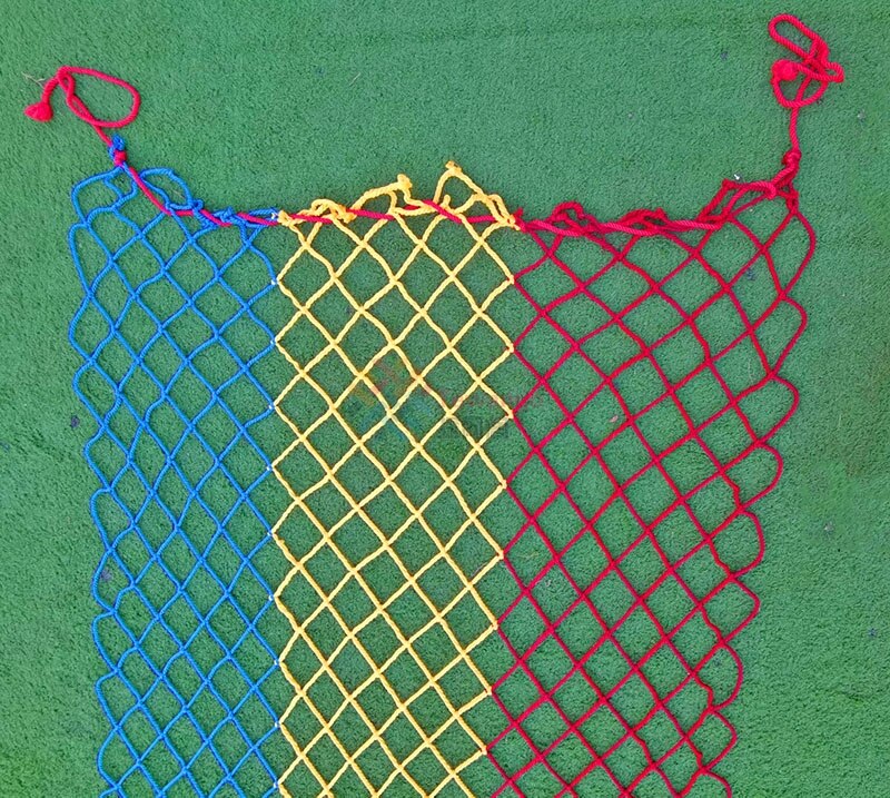 5CM Grid Colorful Nylon Netting Stair Balcony Safety Protection Fence Kids Toddler Safe Deck Guard Anti Falling Net DIY