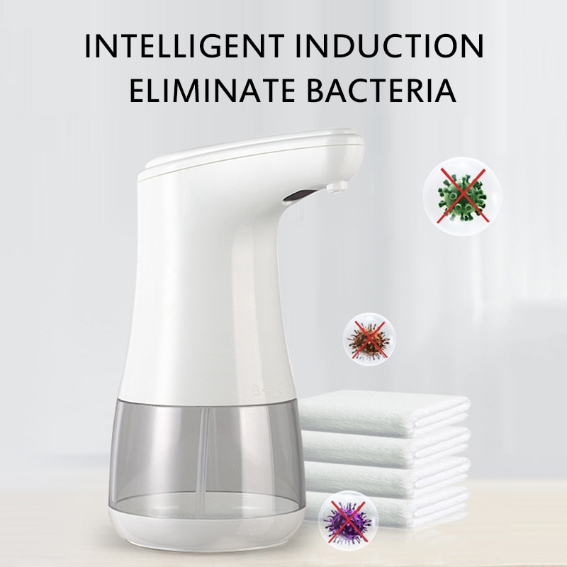 360ML Automatic Sensor Hand Disinfection Machine Touchless Wall-mounted Mist Spray Hand Cleaner Machine For Kitchen Bathroom
