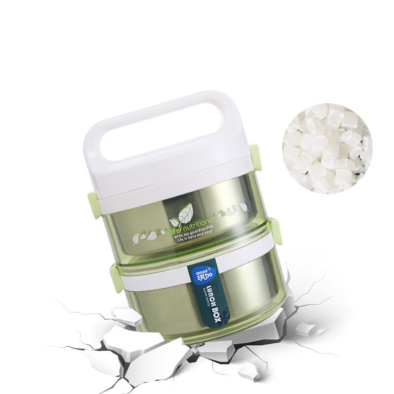 ONEUP Portable Lunch Box Thermal Insulation Bento Box Eco-friendly Leakproof Food Container For Students Picnic Office Worker