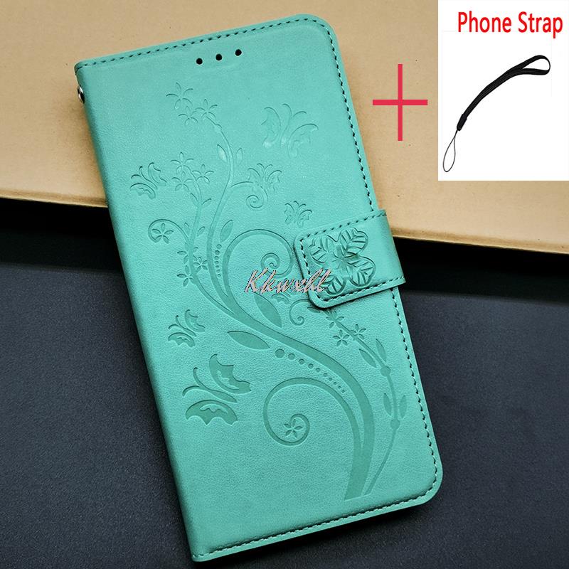 Voor Zte Blade A31 Plus 6 &quot Wallet Case Flip Lederen Telefoon Shell Beschermhoes Funda: 044 blue