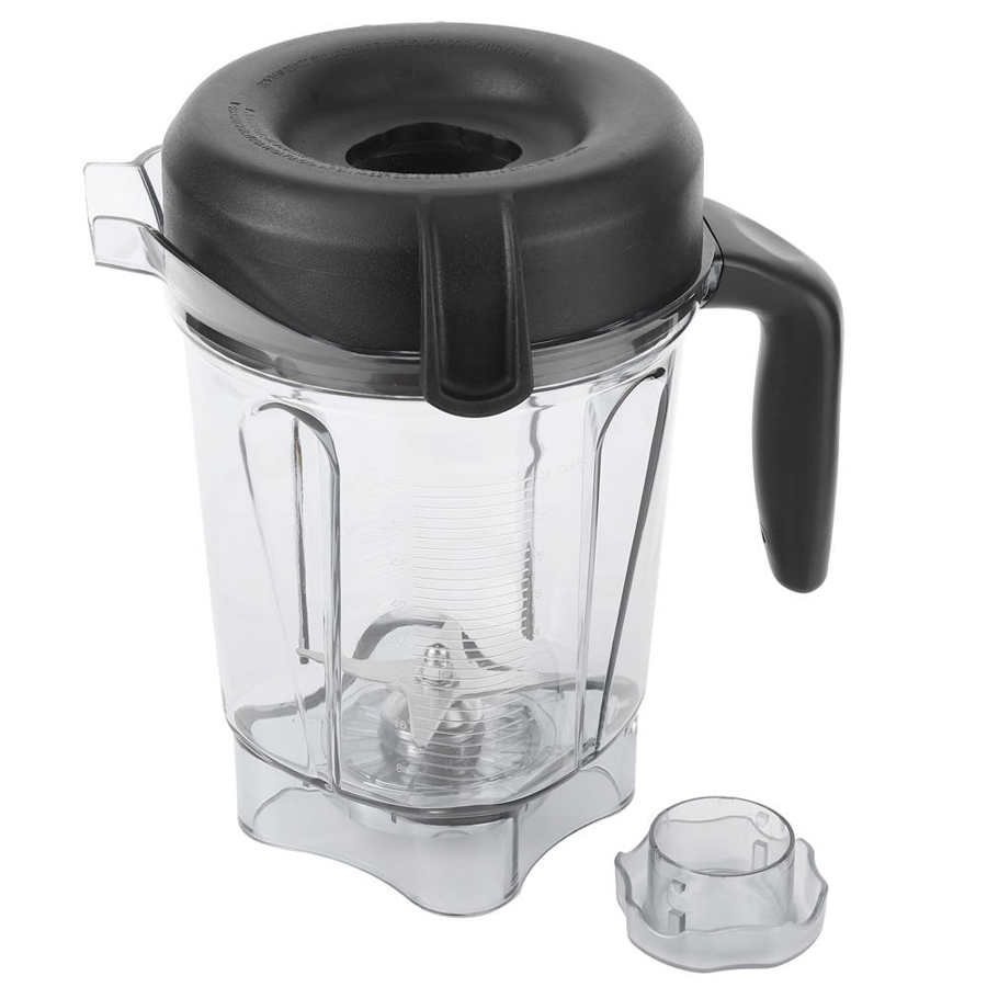 64oz Transparent Blender Pitcher Container with Blade Lid Fit for Vitamix Juicer Replacement Parts Accessories