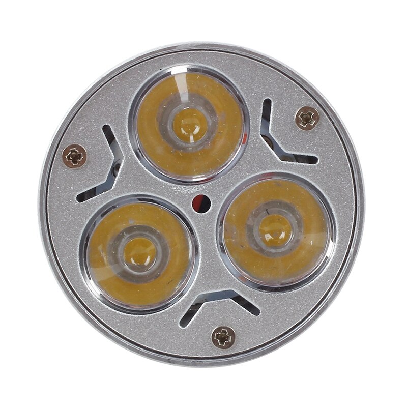 GU10 LAMP LIGHT BULB has 3 LED WARM WHITE 3W 5W 12V