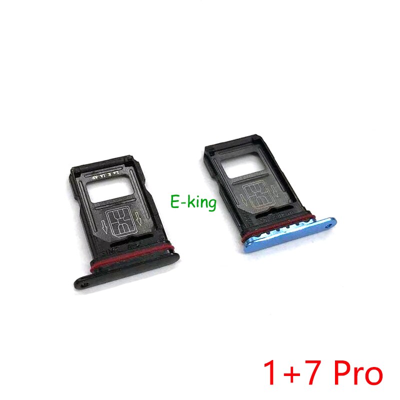 Sim Lade Houder Voor Xiaomi Redmi Note 7 Sim Card Tray Slot Houder Adapter Socket Reparatie Onderdelen