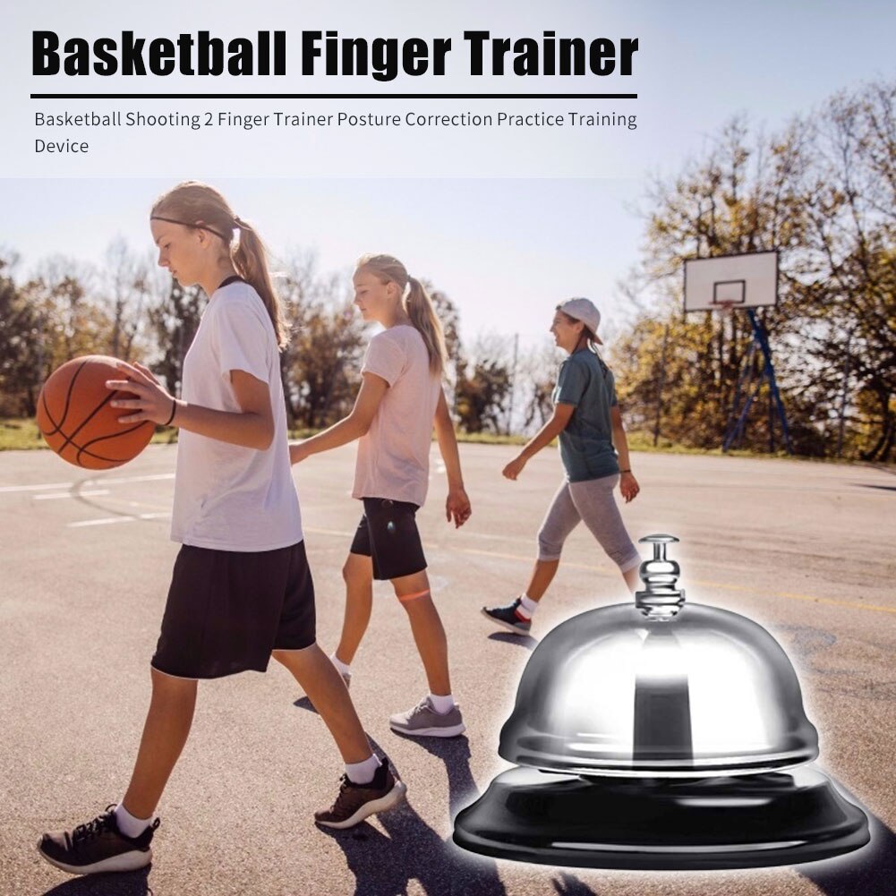 Edelstahl-ballkontrollglocke, basketball-reaktionstrainingszubehör für indoor-sport und dekoration