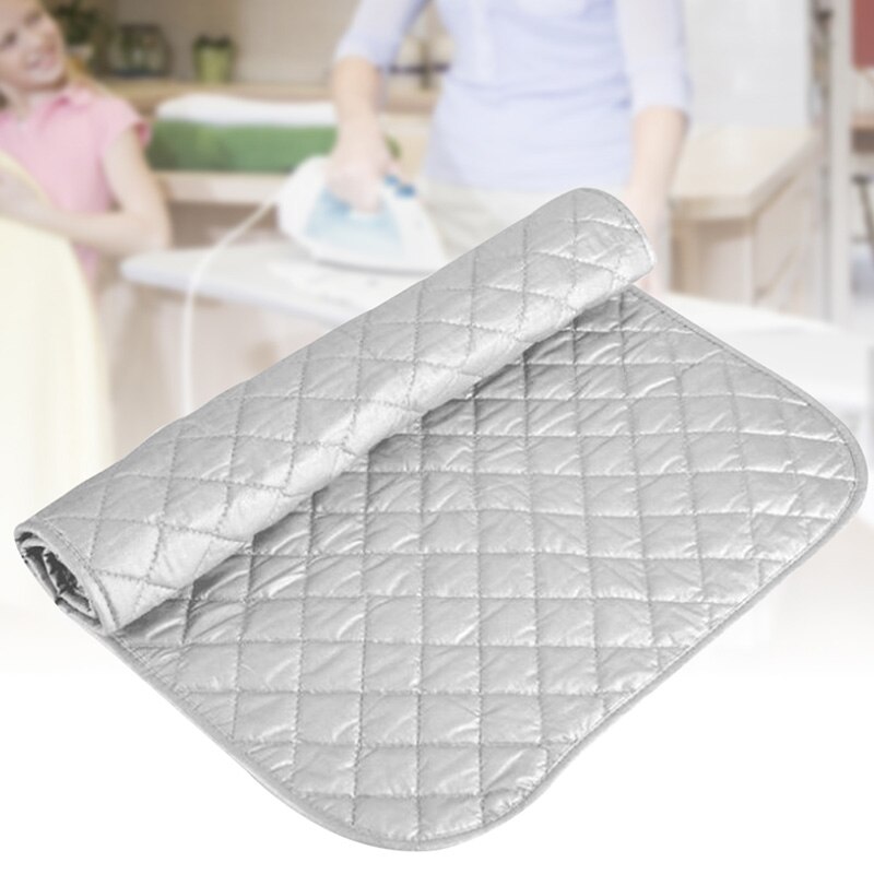 Heat Resistant Iron Board Blanket for Table Top Ironing Pad Laundry Pad Anti-Slip Ironing Mat Blanket Mesh Press Clothes Protect