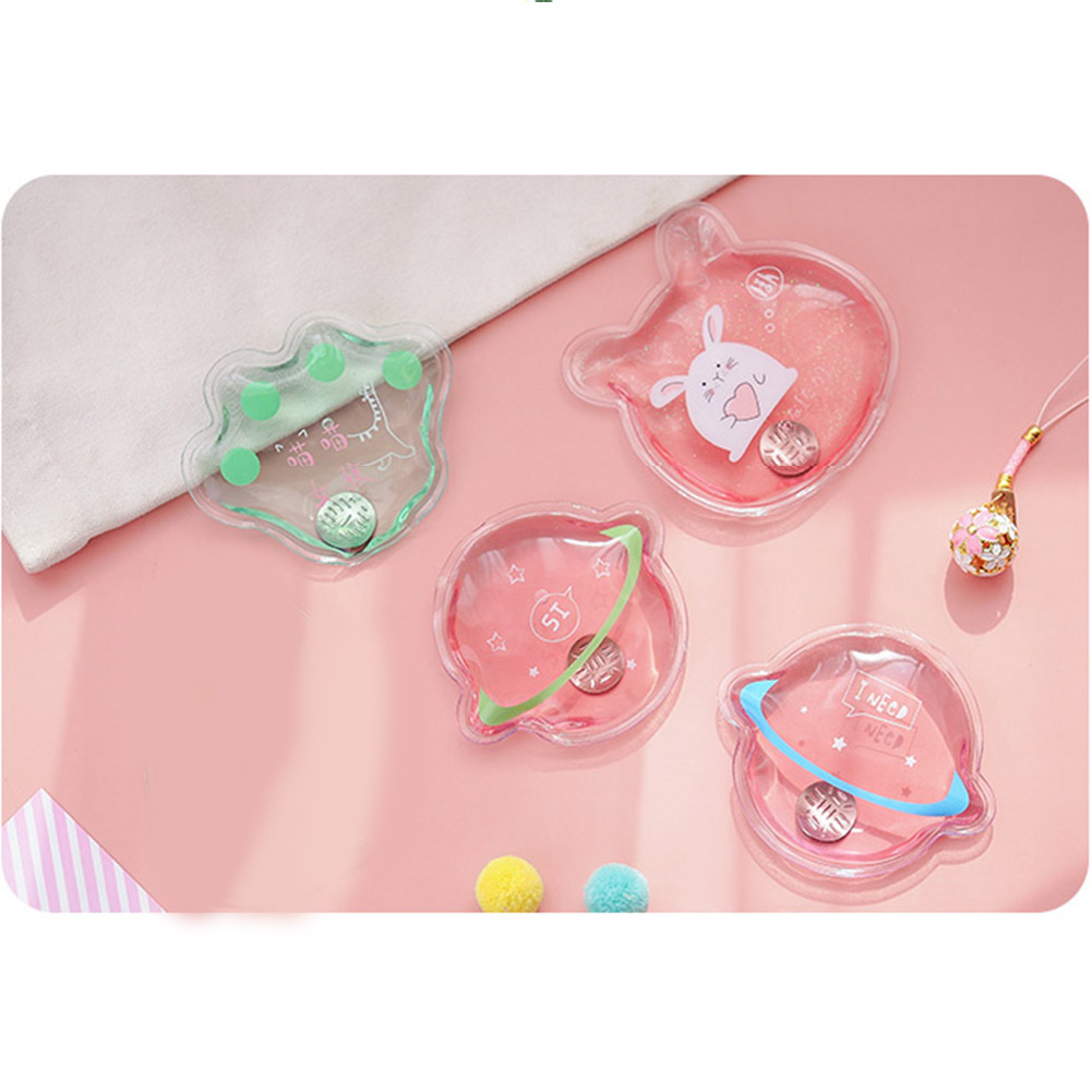 Calentador de manos de Gel reutilizable, Mini calentador de manos de Gel con letra estampada divertida, calentador instantáneo, MJJ88, Invierno
