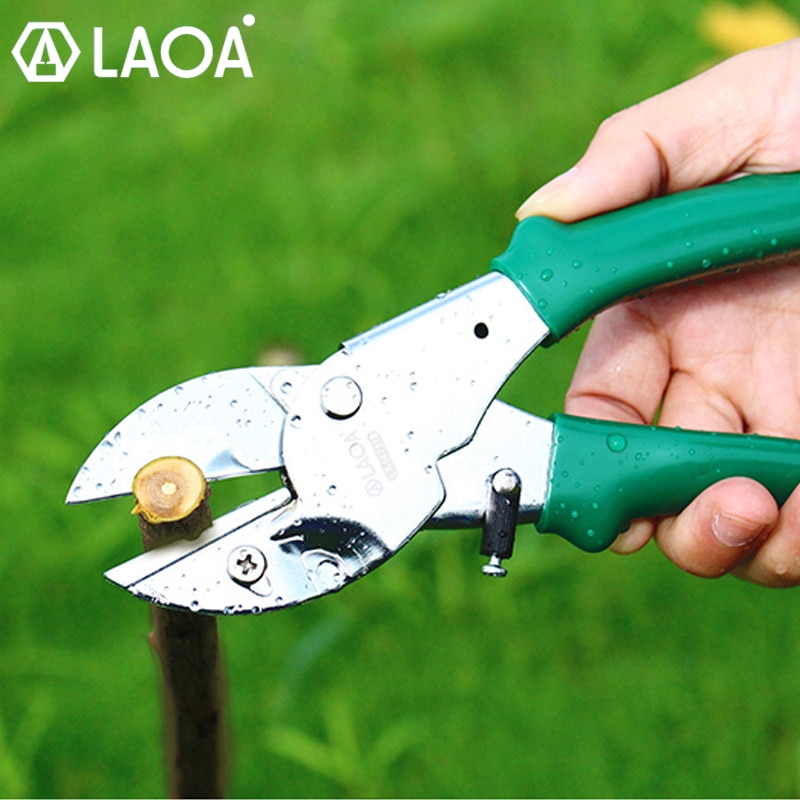 LAOA-tijeras de podar SK5, 8 pulgadas, para jardinería, recoger la fruta, hogar y jardín