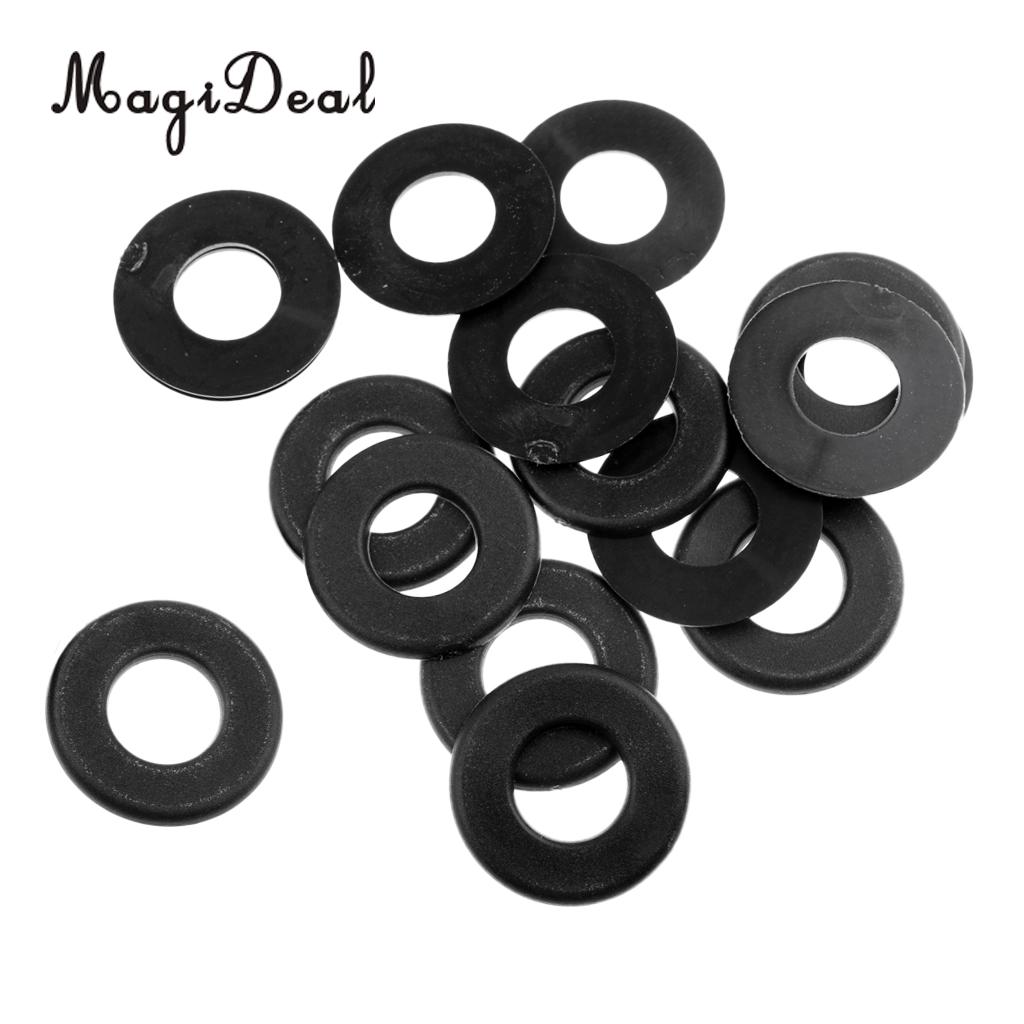 Magideal 16 Pcs Rubberen Ringen + 100 Stuks Eindkappen + 16 Stuks Bumpers + 10 Stuks Rod Lager Voor tafelvoetbal Tafel Voetbal/Voetbal 5/8