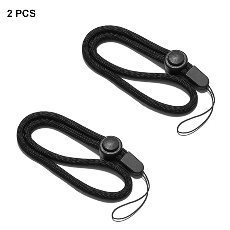 Correa de muñeca para mano, cordón ajustable de nailon para GoPro Hero, cámara de acción, llaves, llavero, teléfono, unidad Flash USB, billetera: Color blanco