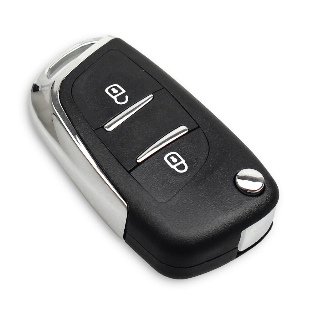 Keyyou 2/3bt ce0523 modificeret flip fjernbetjening til bilnøgle til citroen coupe vtr  c2 c4 c5 c6 c8 berlingo xsara picasso auto nøgle etui