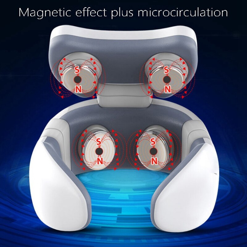 Neck Massager Shoulder Cervical Massager Multifunctional Electric Compress Pulse Neck Protector