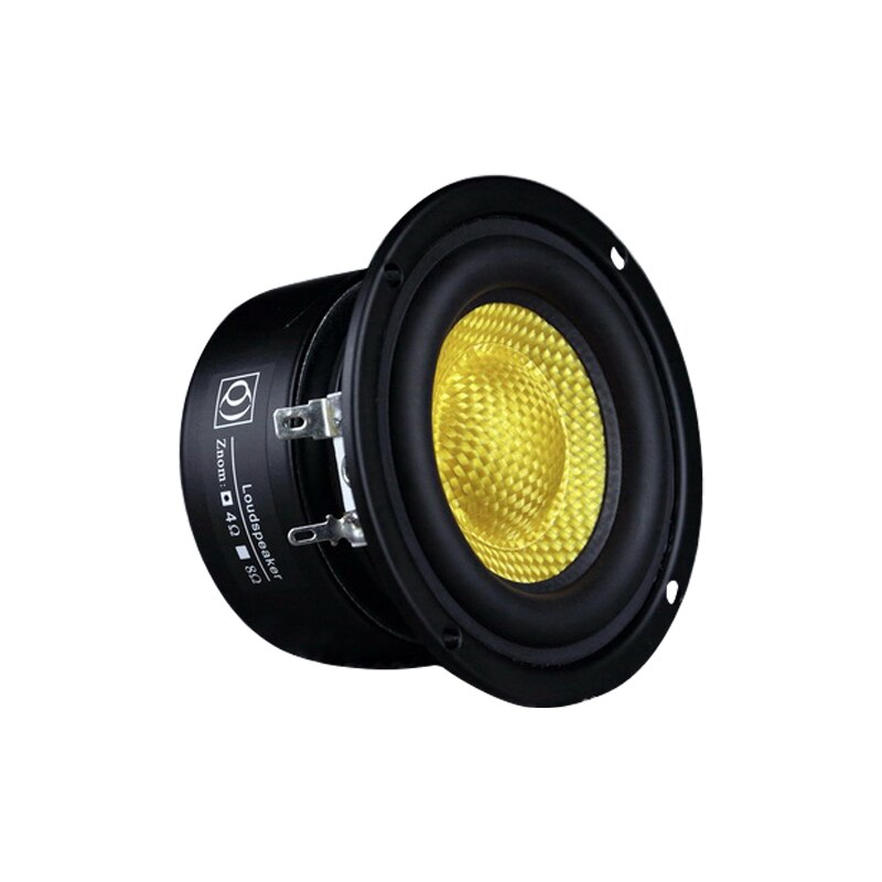 3 Inch Diepe Bass Speaker 50W 4Ohm Woofer Subwoofer Hifi Luidspreker Fiber Glas Super Subwoofer Luidspreker Krachtige Lage Frequentie