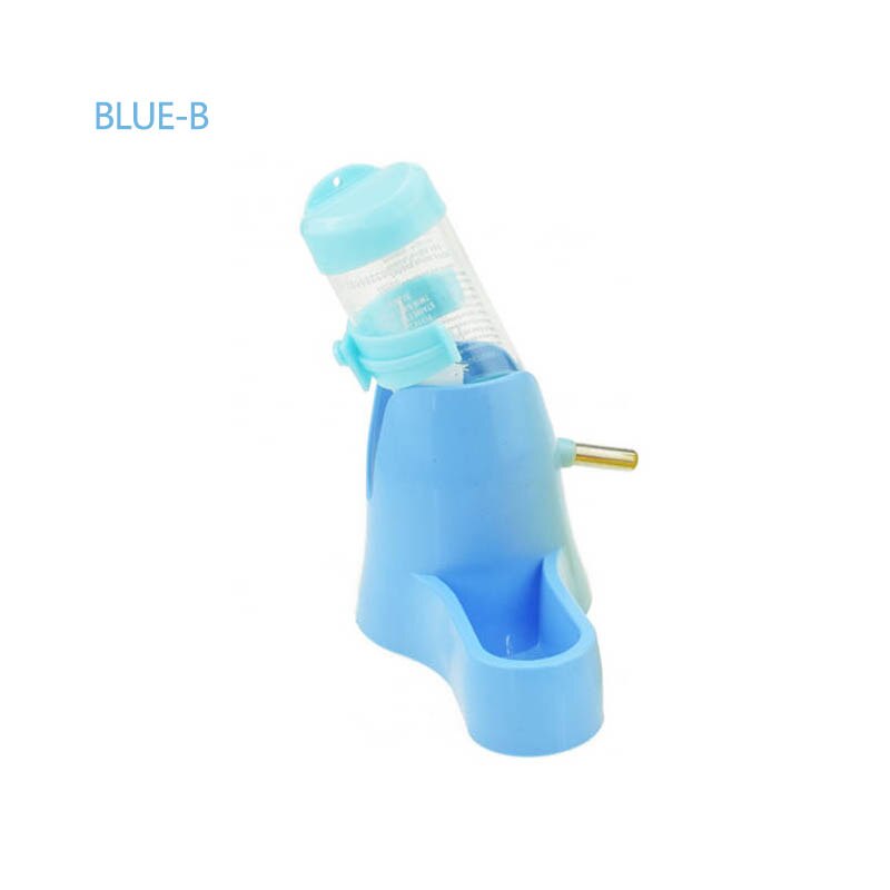 Hamster Water Bottle Small Animal Accessories Automatic Feeding Device Food Container 3 Styles 1 Pc Pet Drinking Bottles: blue-B