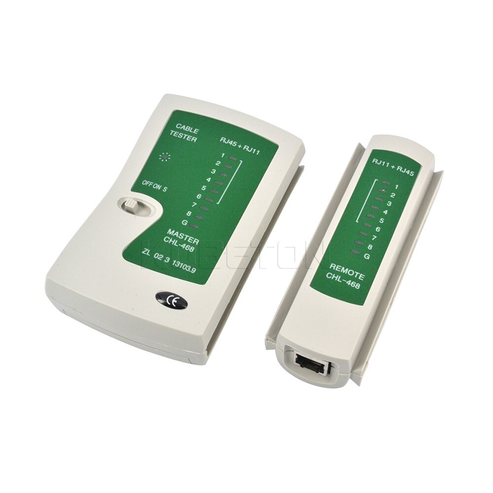 Portátil rj45 rj11cat5 cat6 lan cable tester handheld cabo de rede testador fio linha telefone detector ethernet cabo rastreador