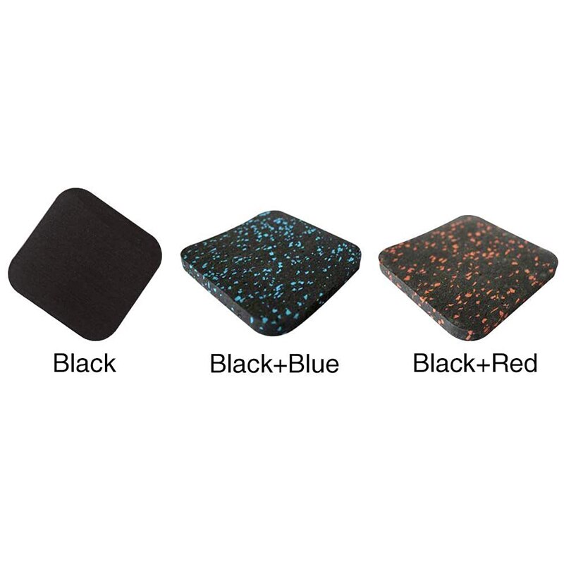 Loopband Mat, Rubber Vloermat, Fitness Apparatuur, Geluidsisolatie En Warmte-isolatie Mat, Gym Thuis Zwart