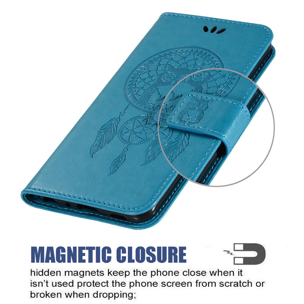 Flip Case Honor 9X Case Luxury Wallet PU Leather Back Cover Phone Case For Huawei Honor 9X STK-LX1 9 X Honor9X Case Cover 6.59