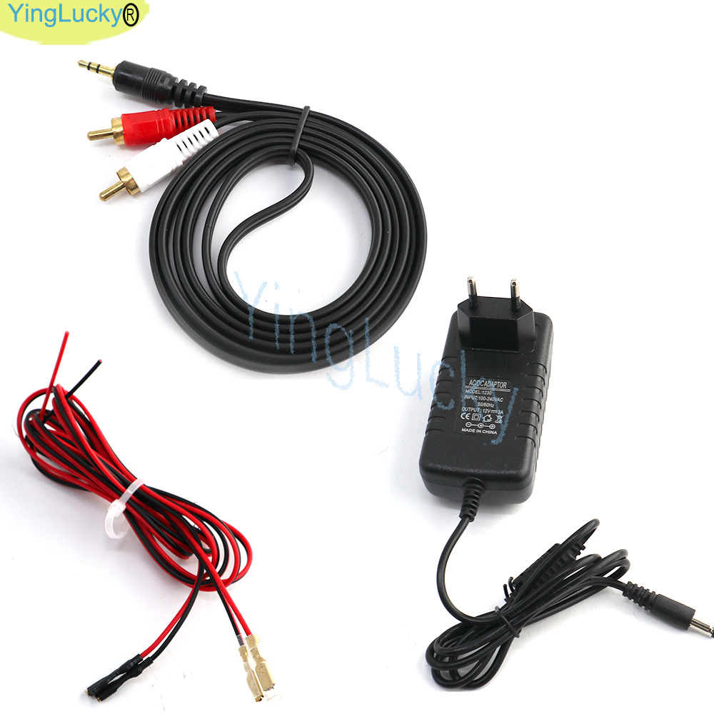 Ak170 mini amplificador de fliperama de potência de áudio estéreo com alto-falante de 4 cabeças kit diy venda pinball máquina de jogo de fliperama de áudio 200w * 2