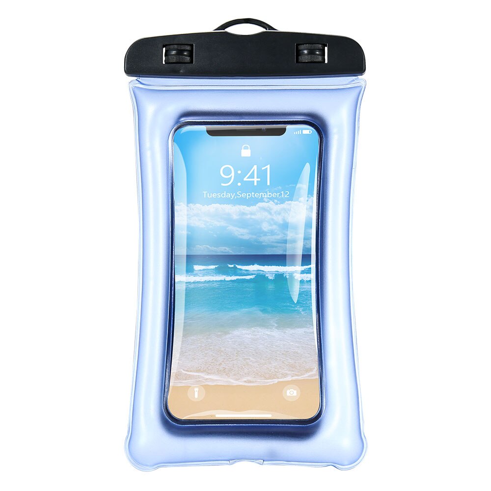 KISSCASE Universal Waterproof Case For Redmi Note 7 5 K20 Pro K20 Water proof Phone Case For Samsung Galaxy A70 A50 A40 A30 A60: Clear Blue