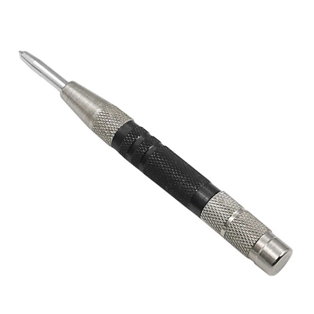 155mm Automatic Centre Punch Adjustable Spring Loaded Metal Drill Hole Tool Automatic Center Punch Locator For Marking Metal