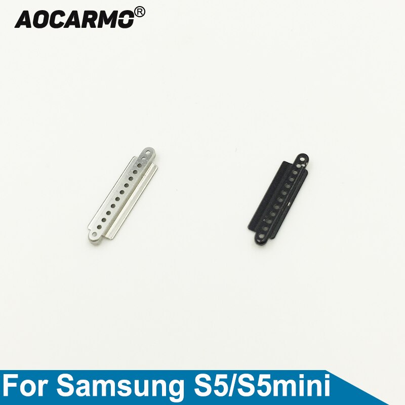 Aocarmo Oortelefoon Cover Ear Speaker Mesh Stof Netto Top Grid Voor Samsung Galaxy S5 Mini / S5