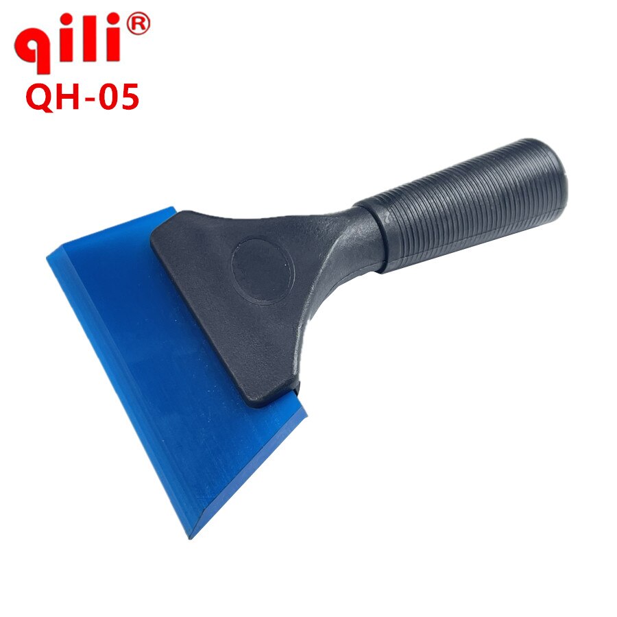 Qili qh -05 glas vandskraber vindue rent vand gummiskraber med længde 13.5cm håndtag plastik håndtag skraberblad