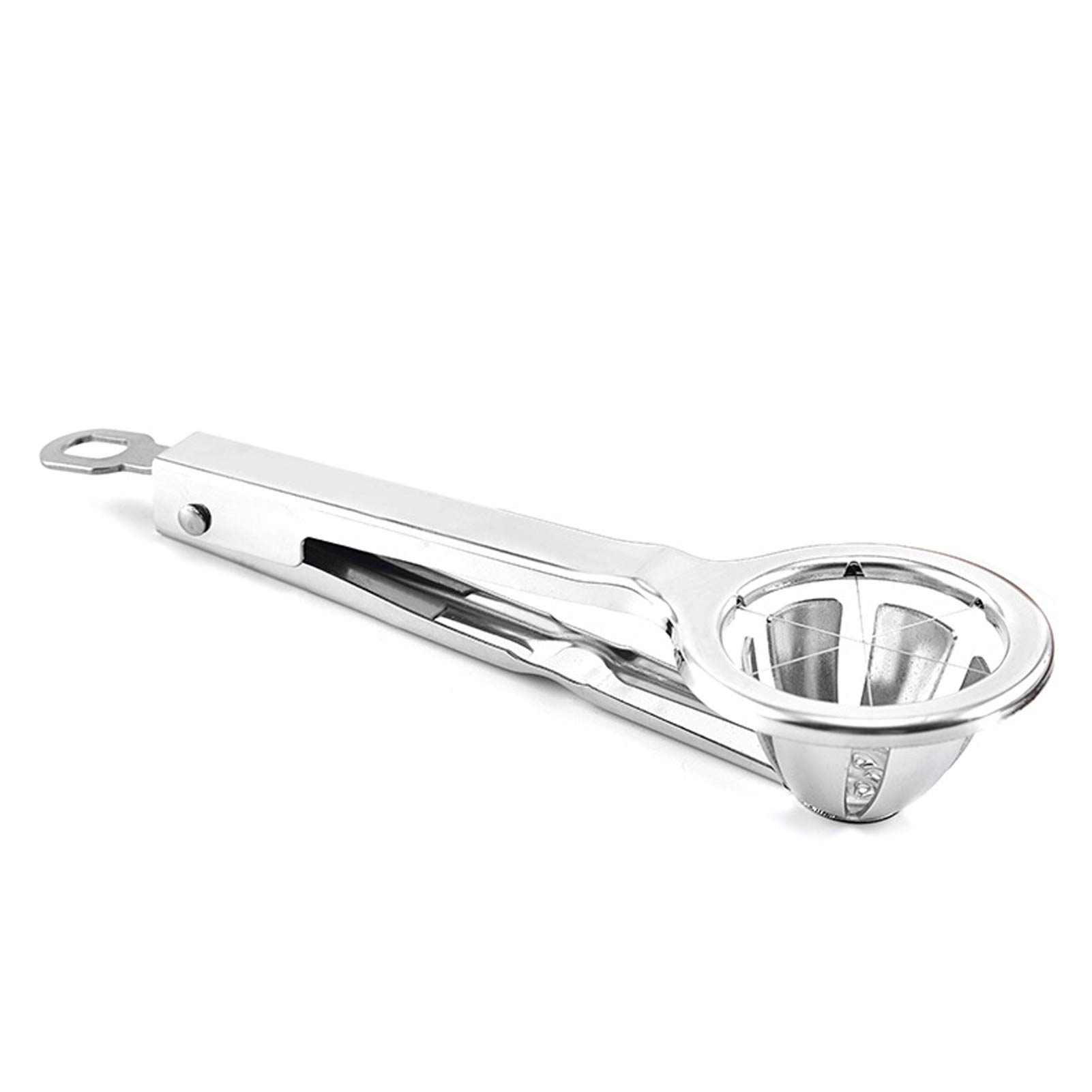 Stainless Steel Egg Slicer Wedger Kitchen Hard Boiled Eggs Cutter