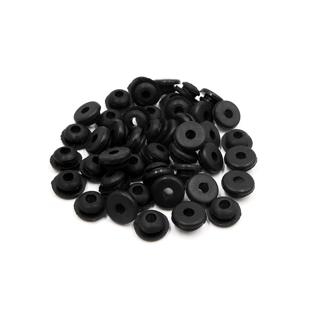 X Autohaux 4pcs Rubber Shock Absorber Bushing 6mm Hole Diameter Shock Absorber Bushings Universal for Car Motorcycle: 40pcs