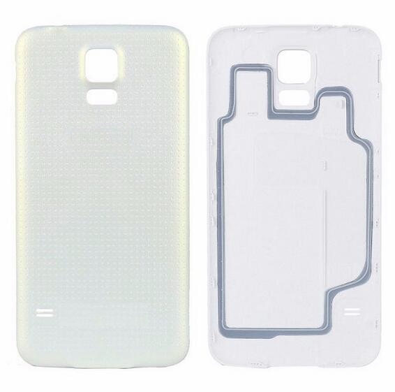 Back battery door cover for Samsung Galaxy S5 i9600 G900 Rear housing for Galaxy S5 mini G800 back cover case with 1x film