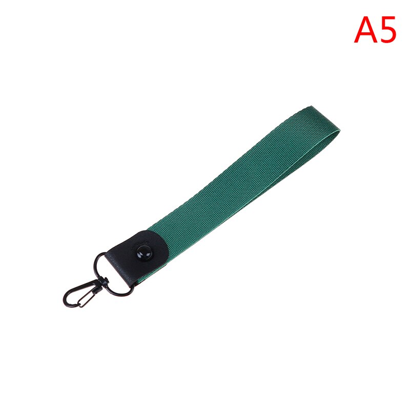 1 Pcs Einfarbig keychain Tag Lanyard Ausweis Pass Neck Strap Handy Straps Abzeichen Halter DIY Hängen Seil: A5